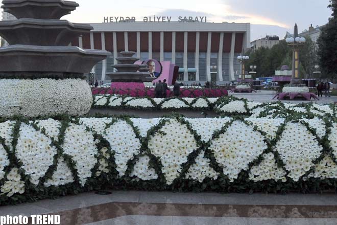 Bakı parklarında Gül bayramı keçirilir - FOTOSESSİYA